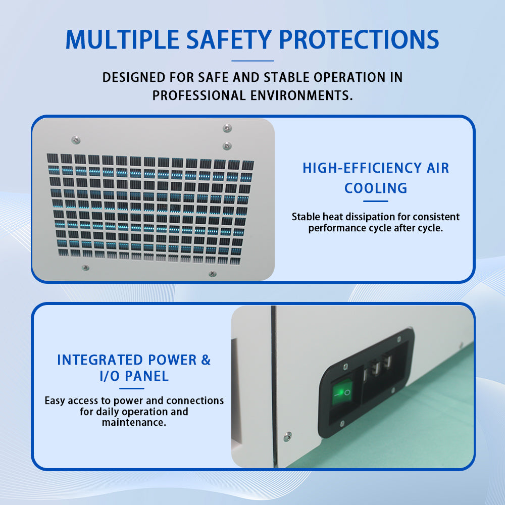 18L Class B Steam Sterilizer Autoclave | 134°C High-Pressure Disinfection | 121°C low-temperature sterilization