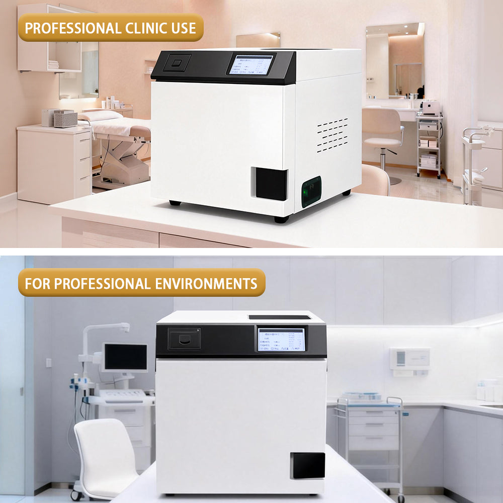 23L Class B Dental Autoclave Vacuum Steam Sterilizer for Clinic, Tattoo & Medical Beauty