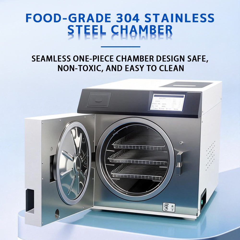 23L Class B Dental Autoclave Vacuum Steam Sterilizer for Clinic, Tattoo & Medical Beauty