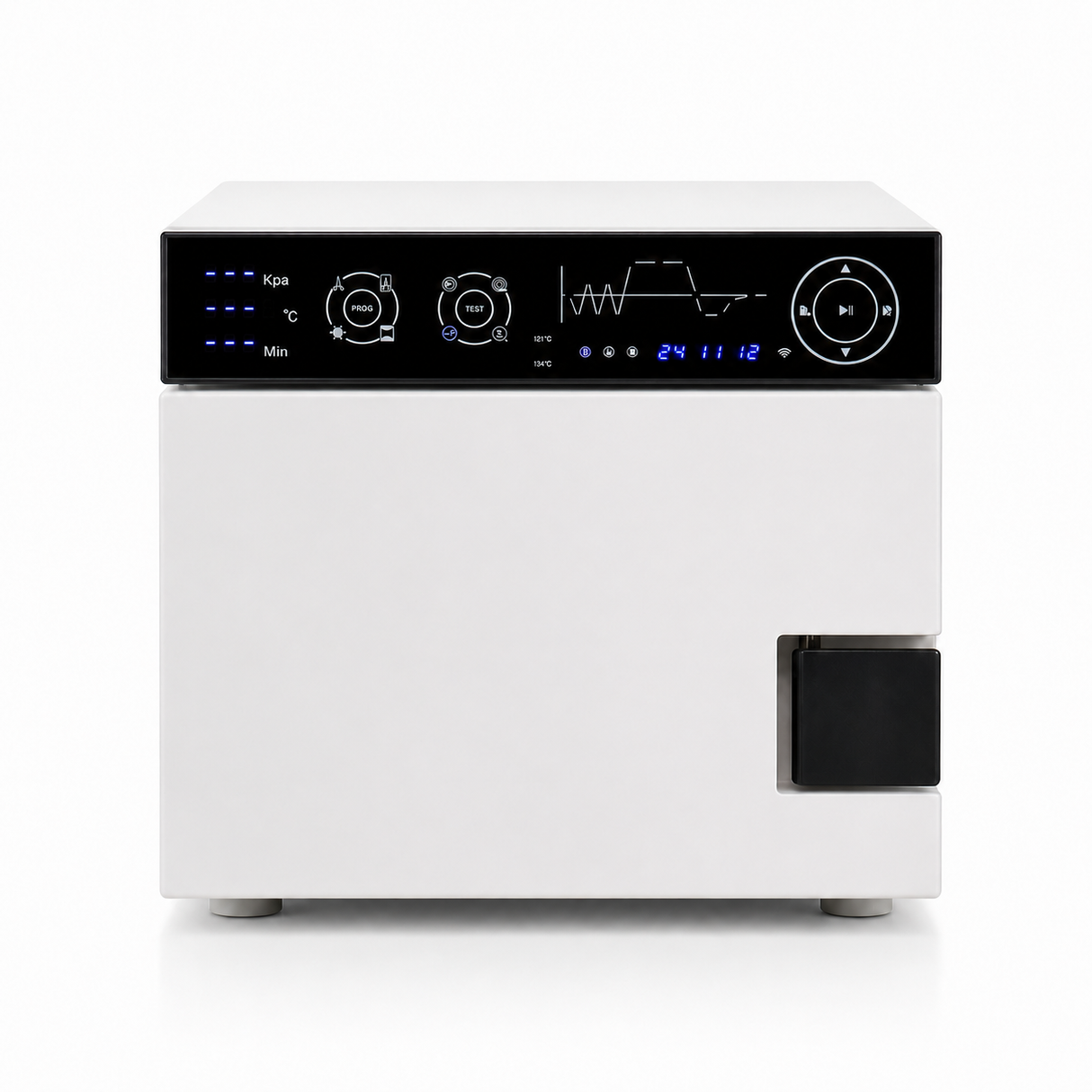 Esterilizador autoclave dental de clase B de 12 L | Esterilizador de vapor de sobremesa 121°C/134°C