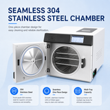 12L Touchscreen Class B Dental Autoclave Sterilizer | Vacuum Steam | Built-in Printer | Brand New