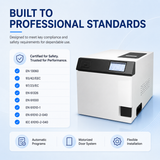 12L Touchscreen Class B Dental Autoclave Sterilizer | Vacuum Steam | Built-in Printer | Brand New
